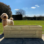 Scandinavian Redwood Large Deluxe Decking Planter