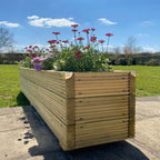 Scandinavian Redwood Deluxe Decking Planter