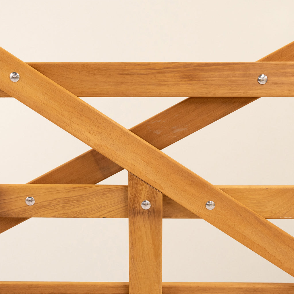 Exbourne Iroko Hardwood Curved Heel Gate