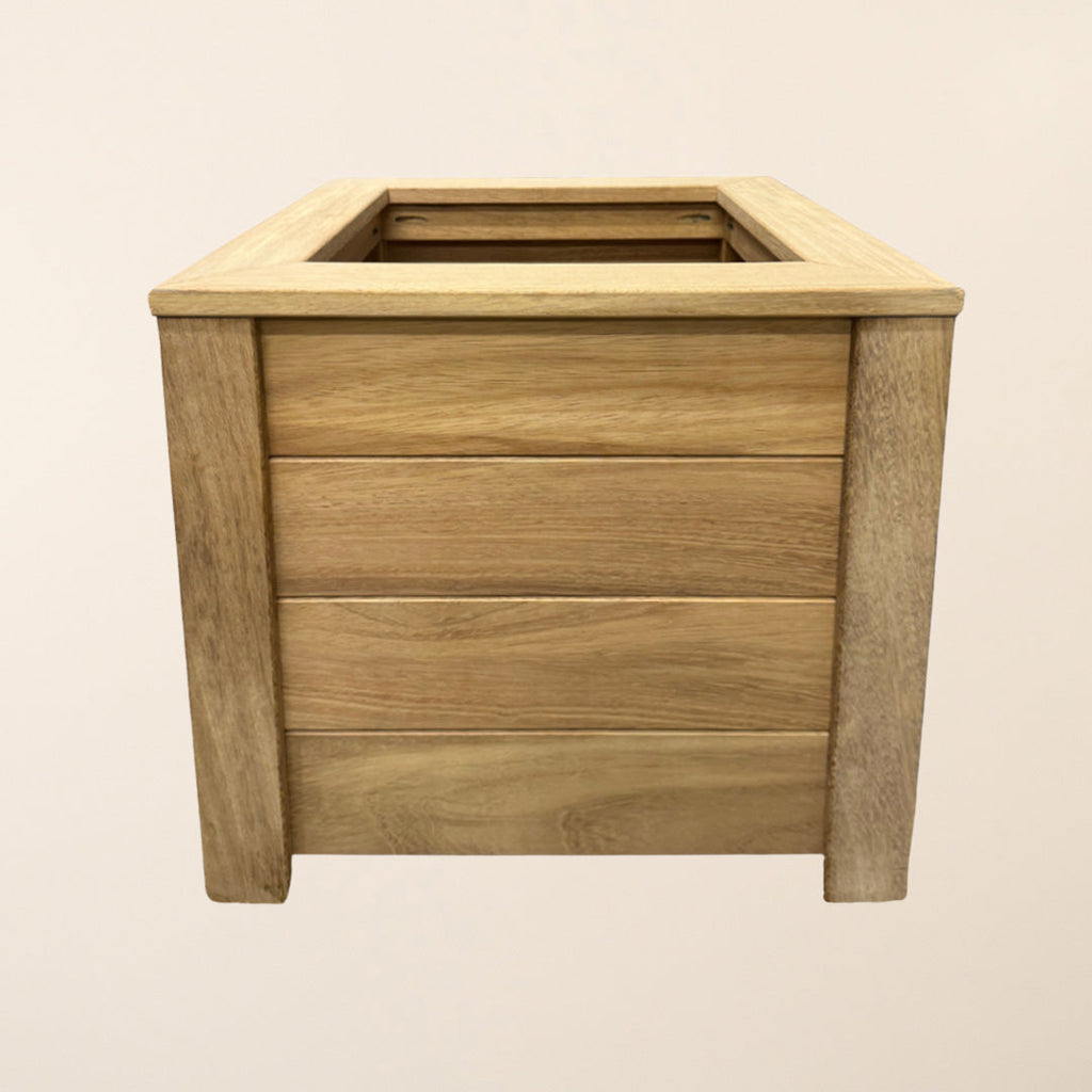 Premium Iroko Hardwood TGV Planter
