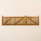 Iroko Salcombe 3/4 Split Gates