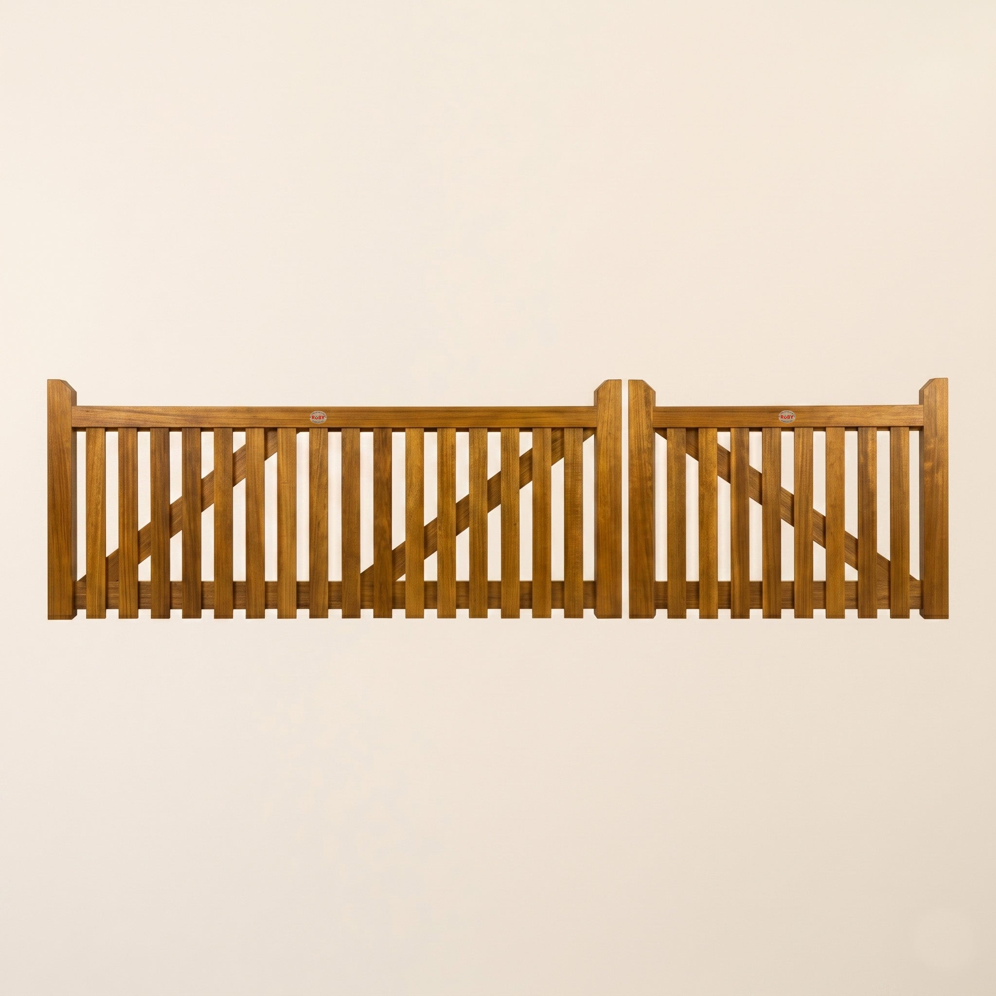 Iroko Salcombe 3/4 Split Gates
