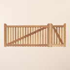 Iroko Salcombe 3/4 Split Gates