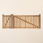 Iroko Salcombe 3/4 Split Gates