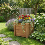 Premium Iroko Hardwood TGV Planter