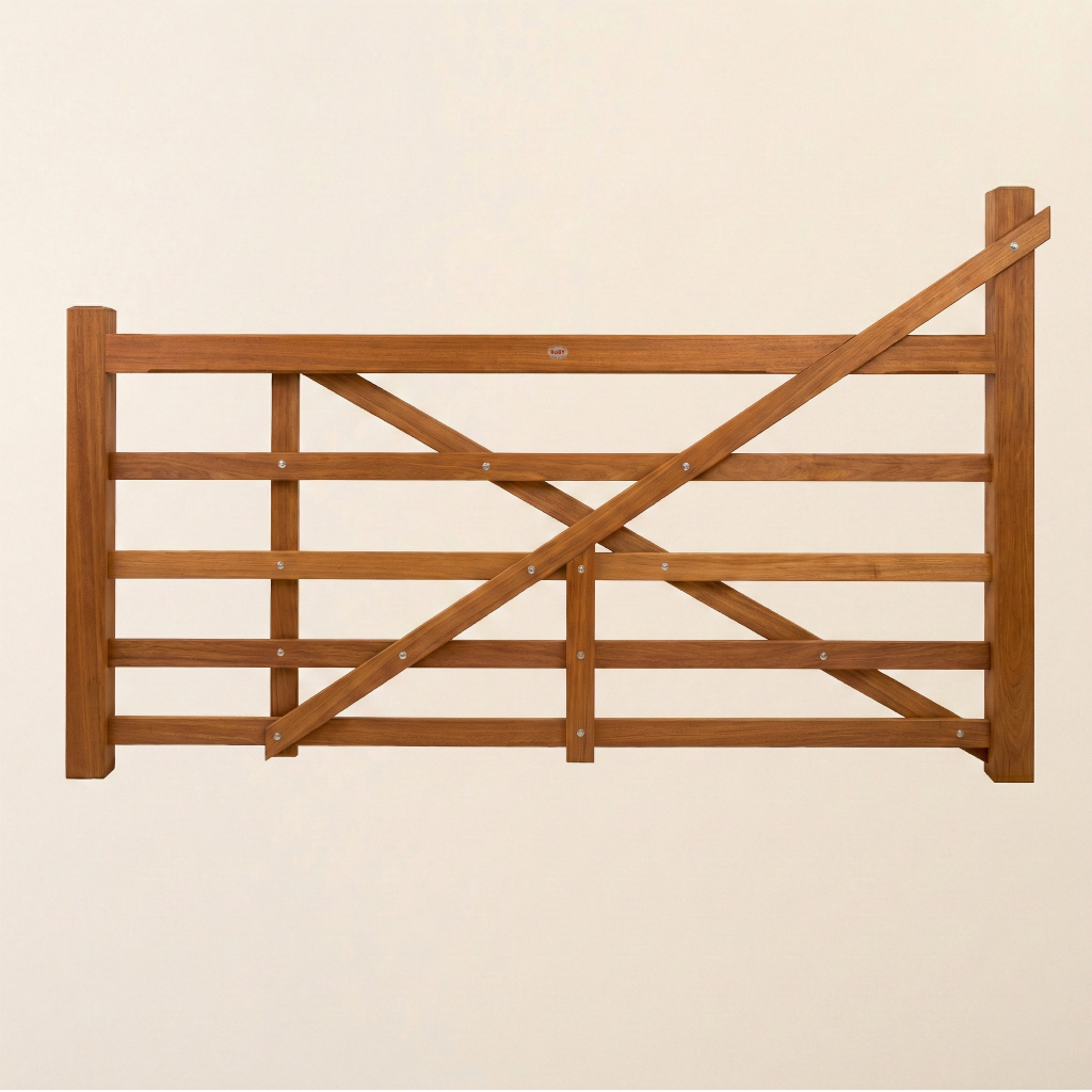 Clawton Iroko Straight Heel Gate