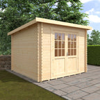 Kingsley 44mm Log Cabin
