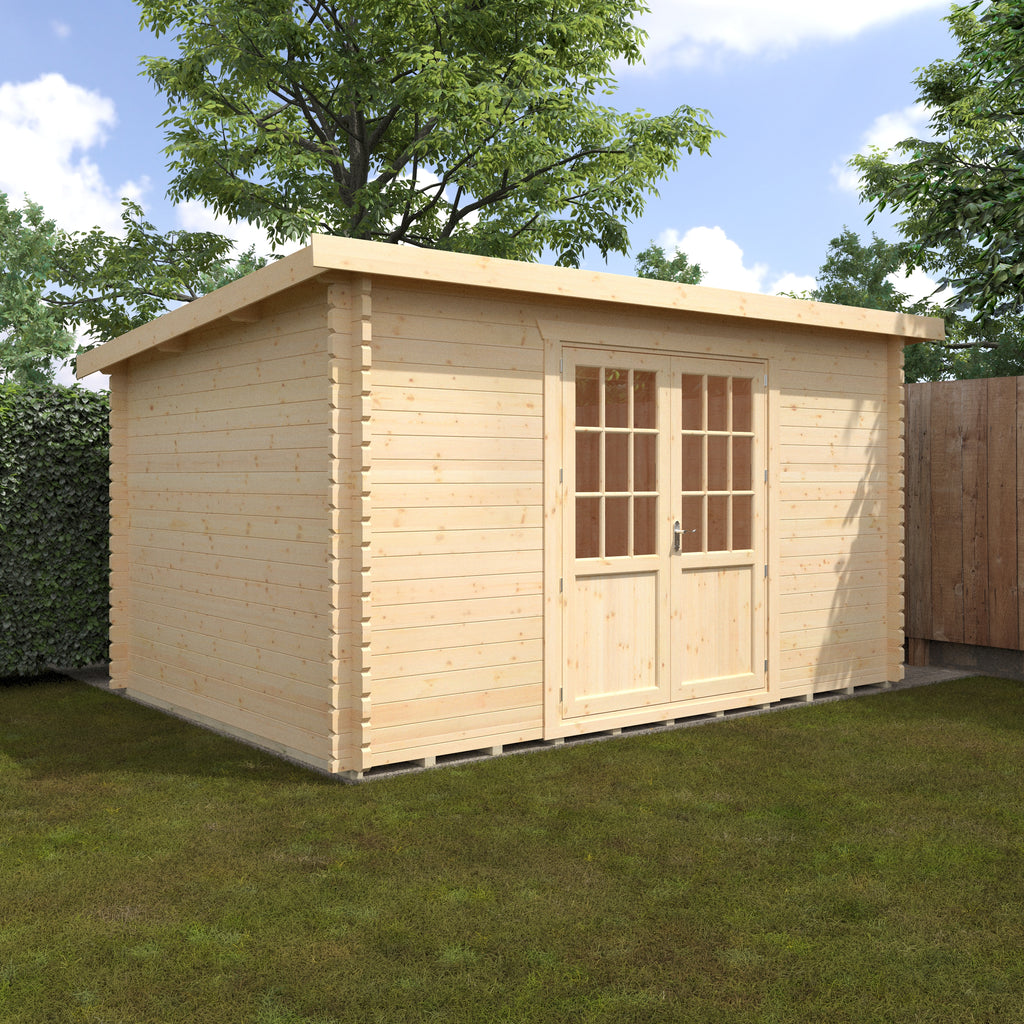 Kingsley 44mm Log Cabin