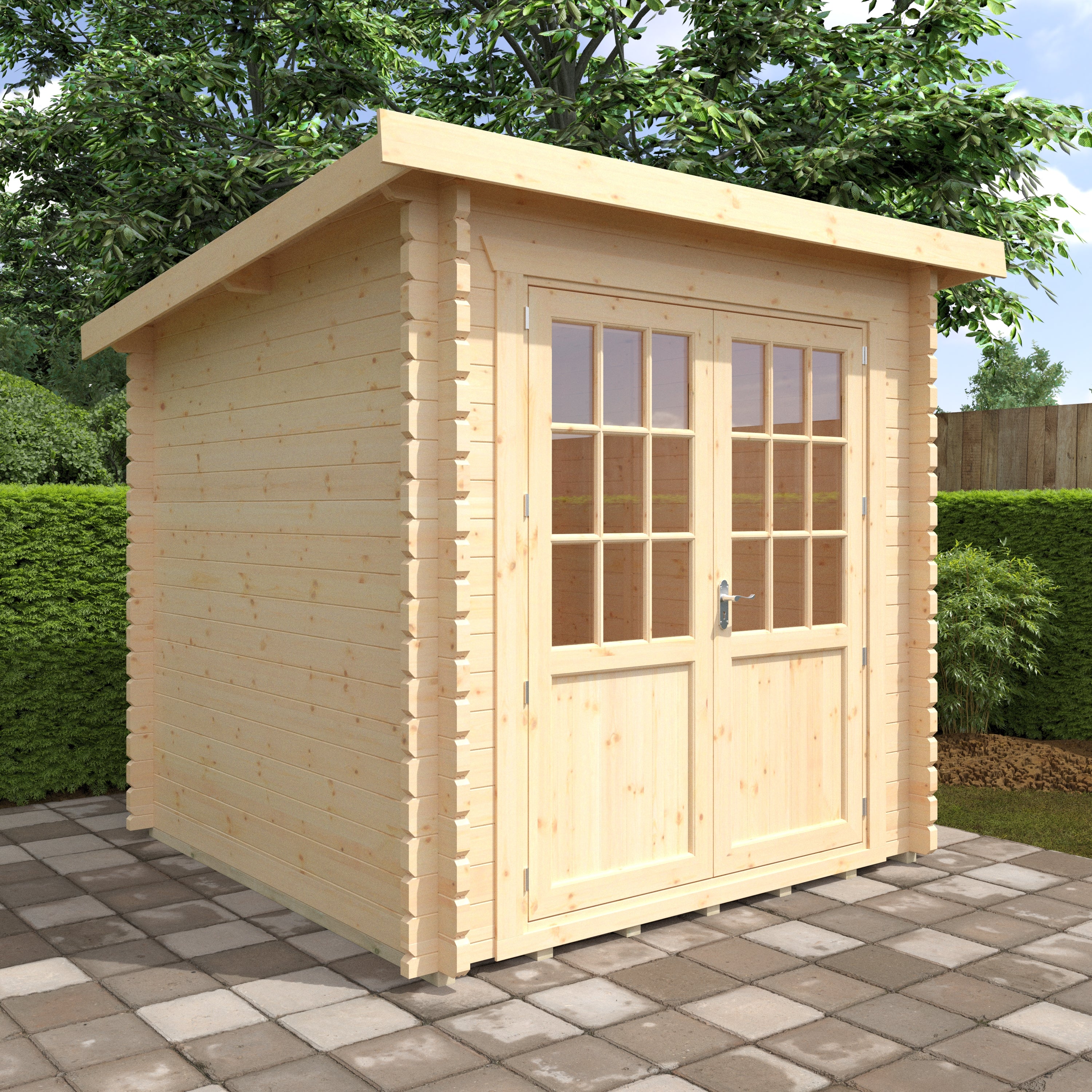 Kingsley 44mm Log Cabin