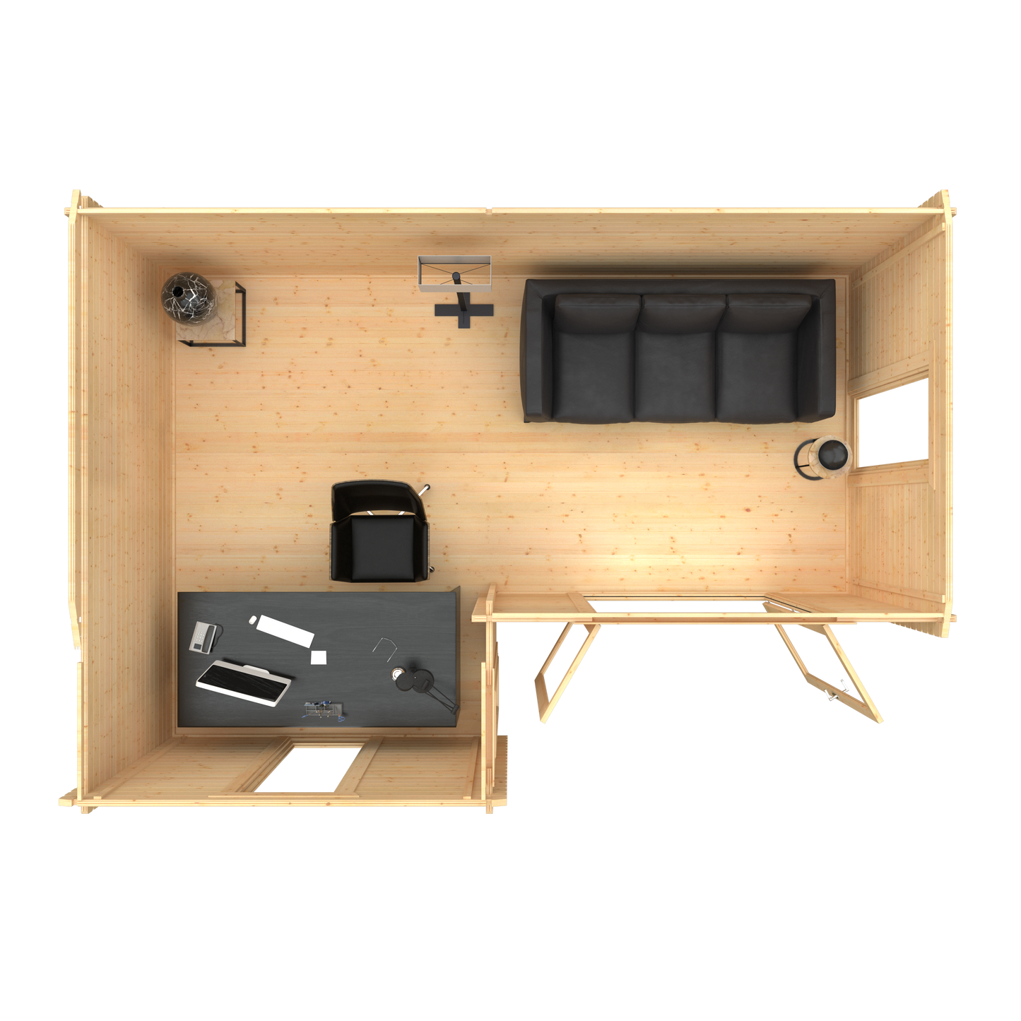 L-Shape Cabin
