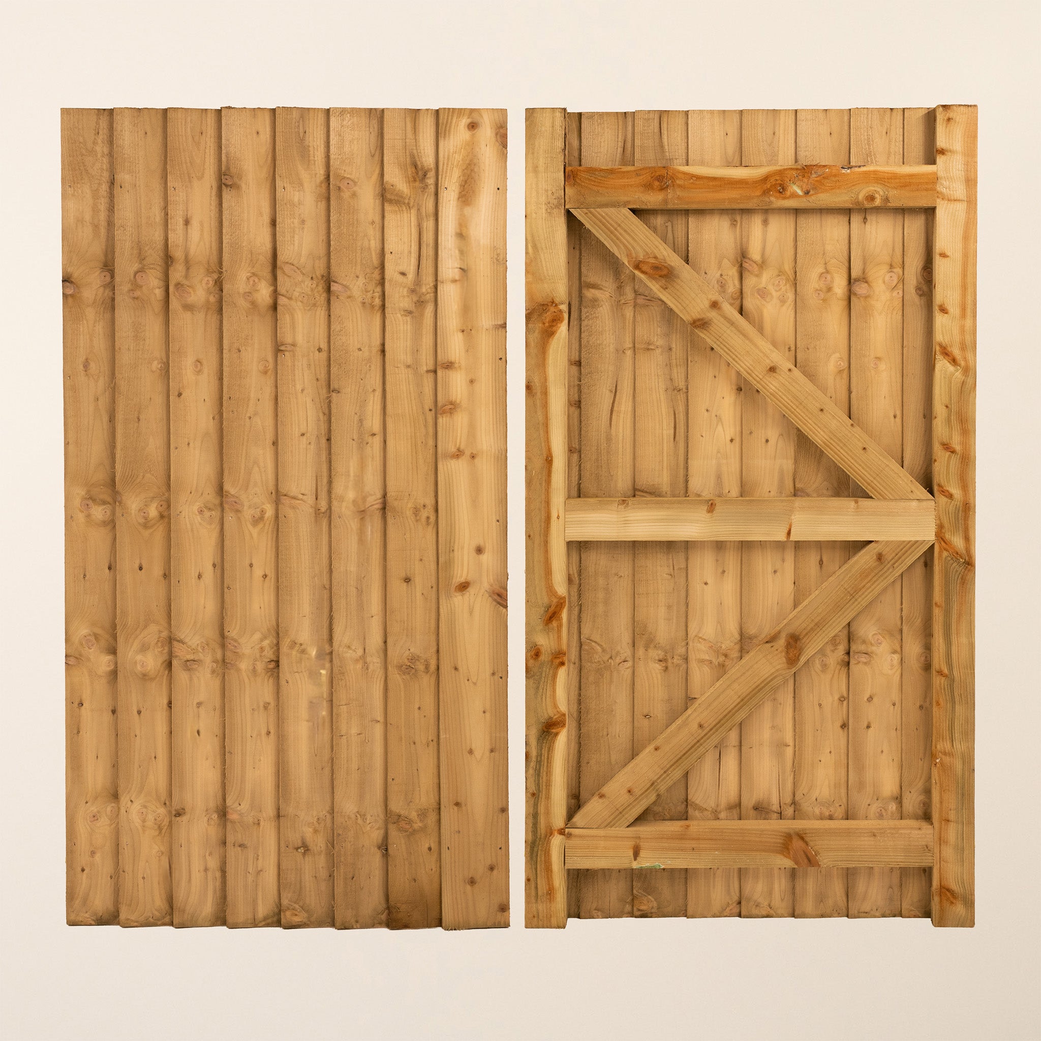 Portreath Framed Featheredge Gate (0.9m High)