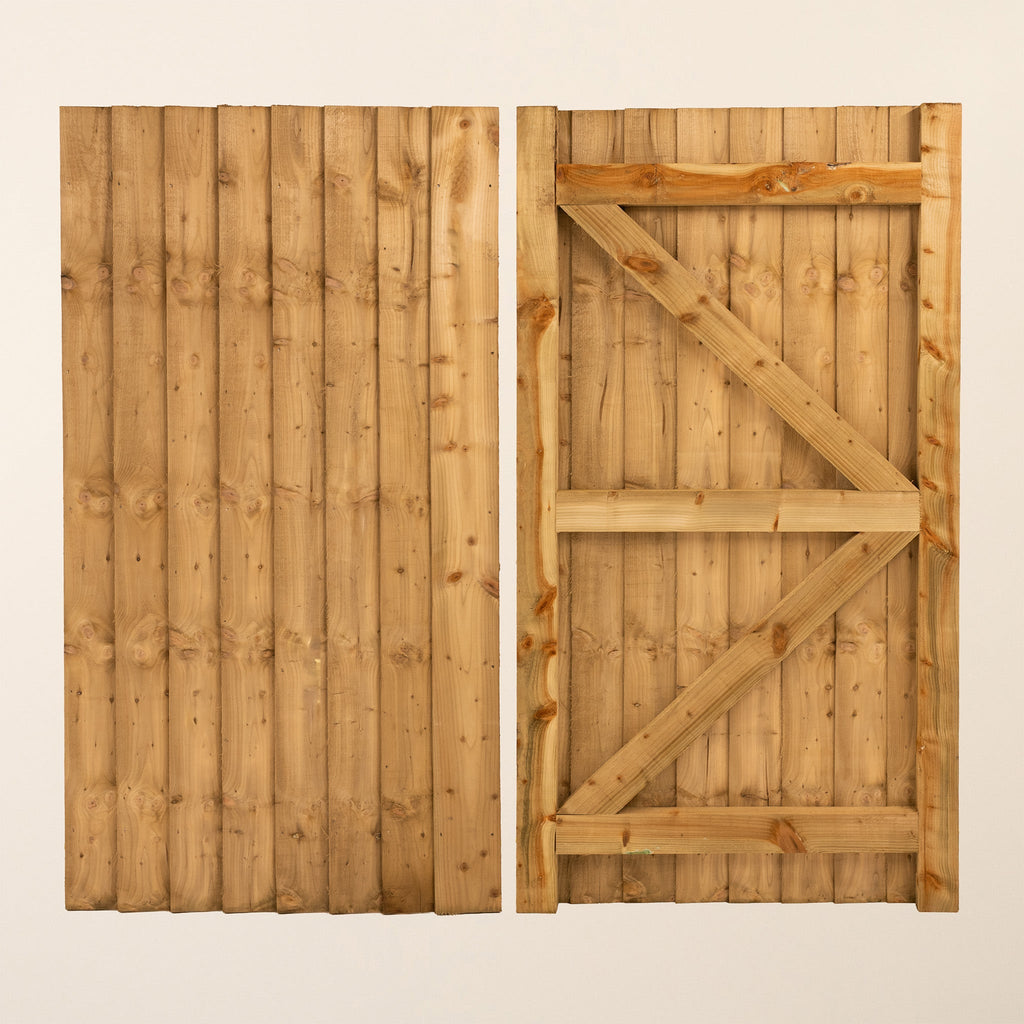 Portreath Framed Featheredge Gate (1.2m High)