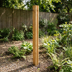 Larch Rebated Fence Posts