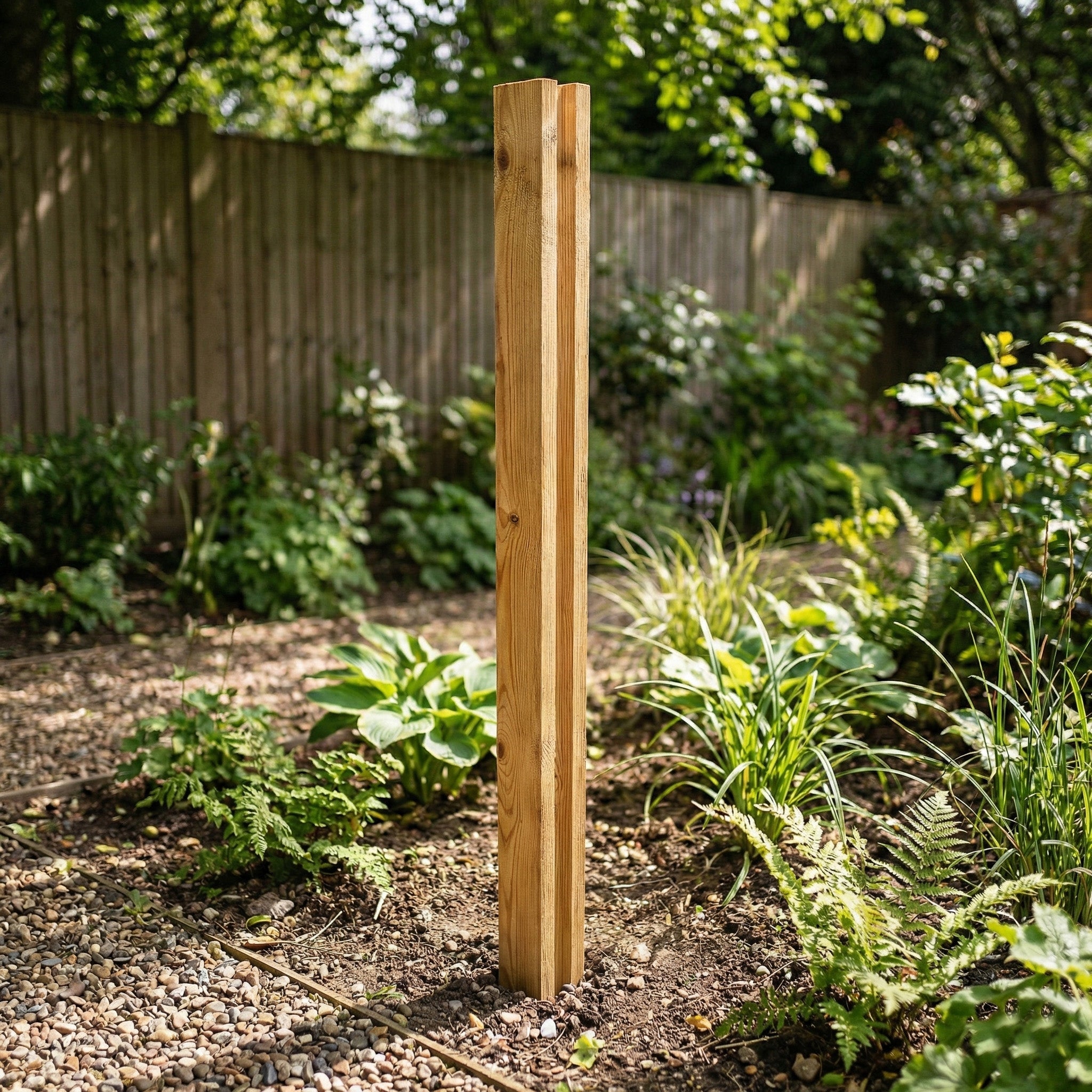 Larch Rebated Fence Posts