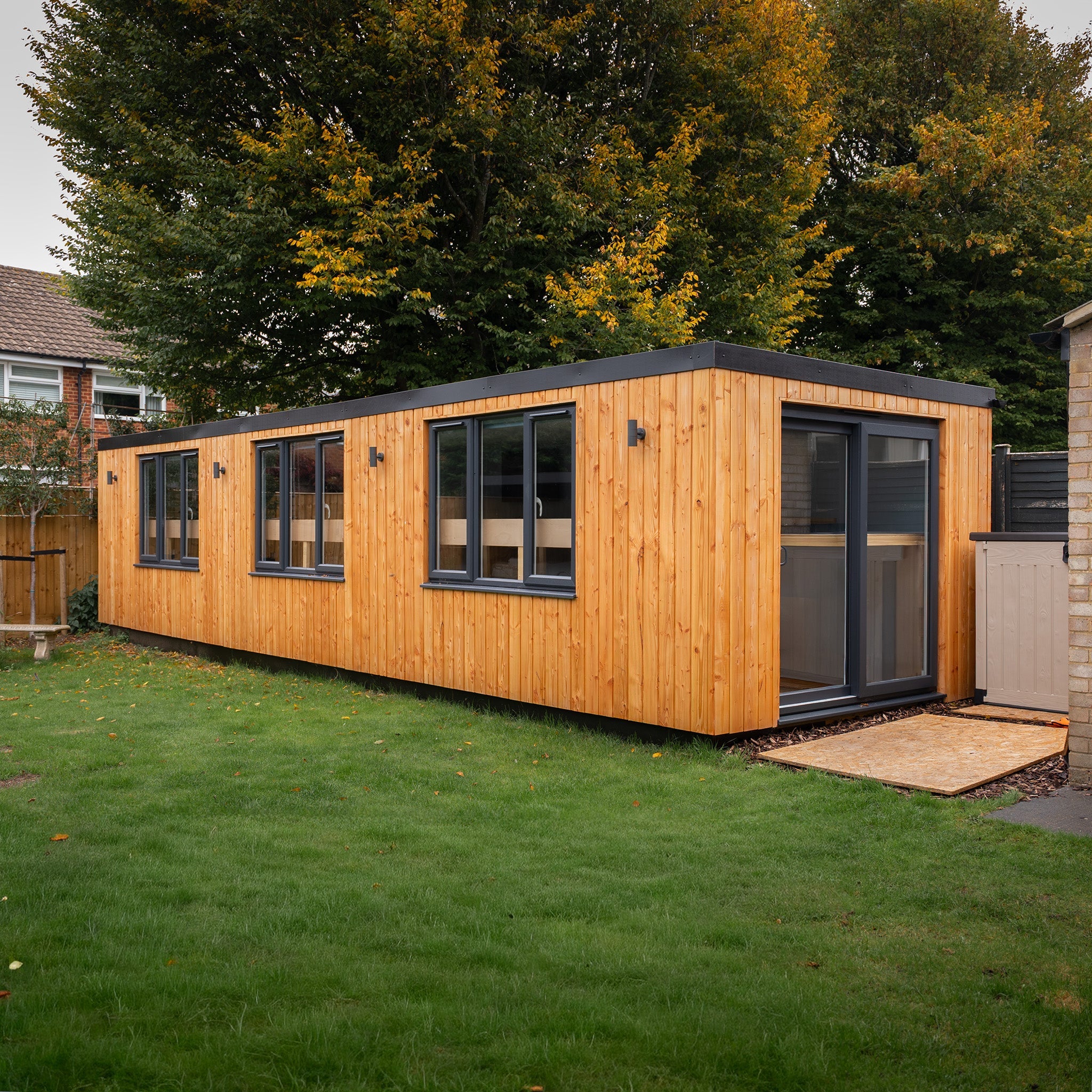 British Larch Shadow Gap 95mm x 19mm Cladding