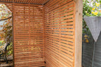 Larch Slatted Fence Panels (Horizontal)