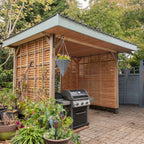 Larch Slatted Fence Panels (Horizontal)