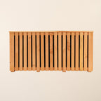 Premium Larch Vertical Slatted Panel Planter