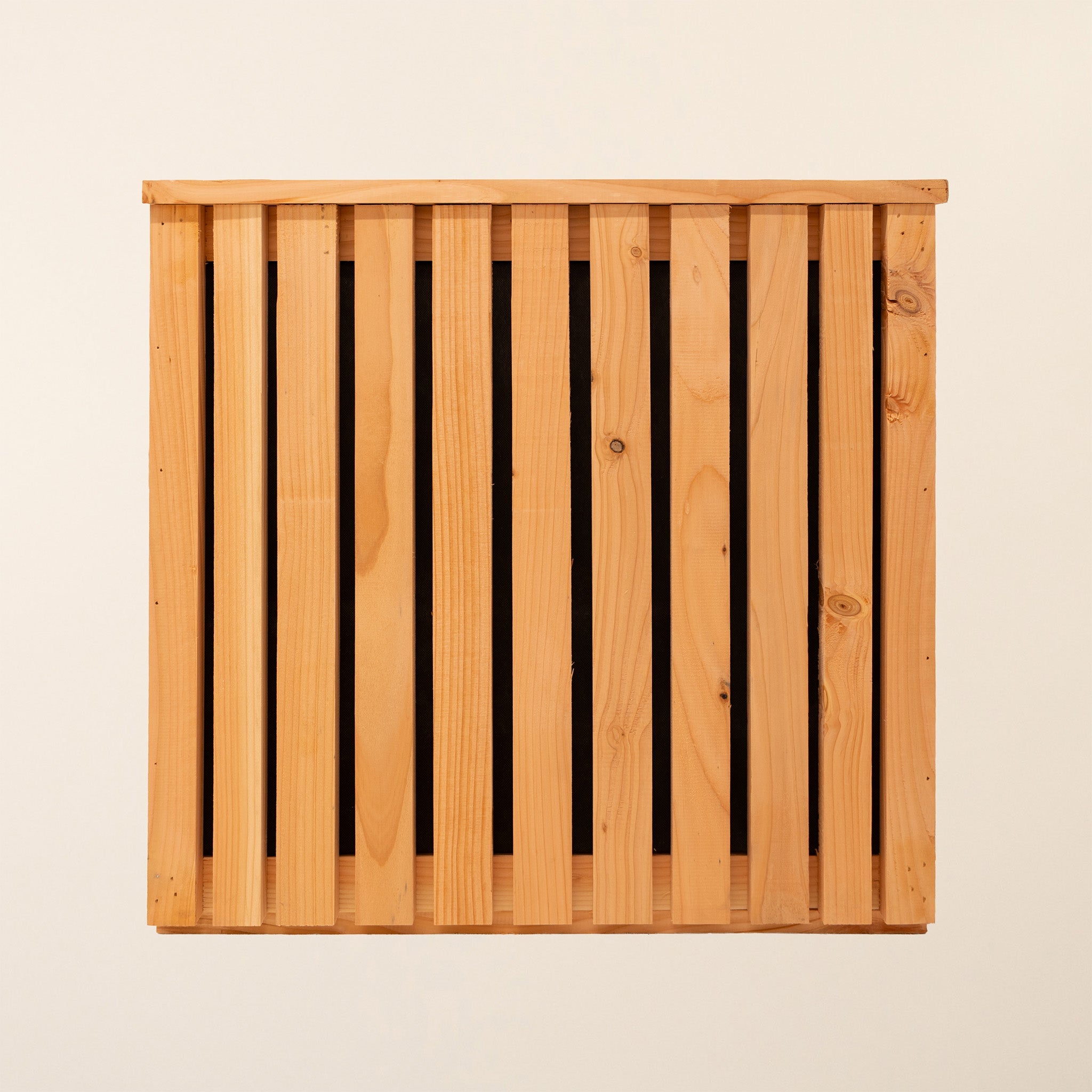 Premium Larch Vertical Slatted Panel Planter