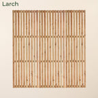 Cedar / Larch Slatted Fence Panels (Vertical)