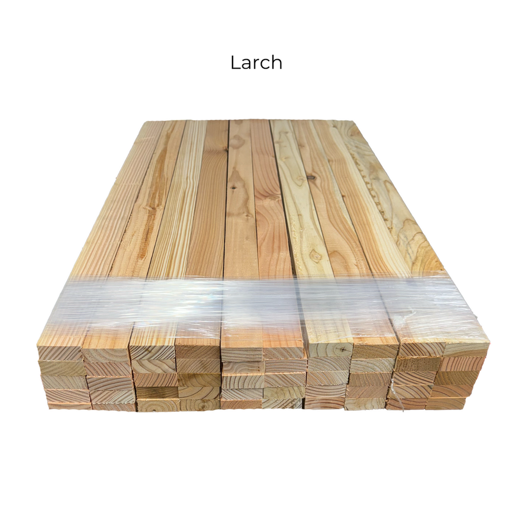 2" x 1" Larch / Cedar DIY Bundle