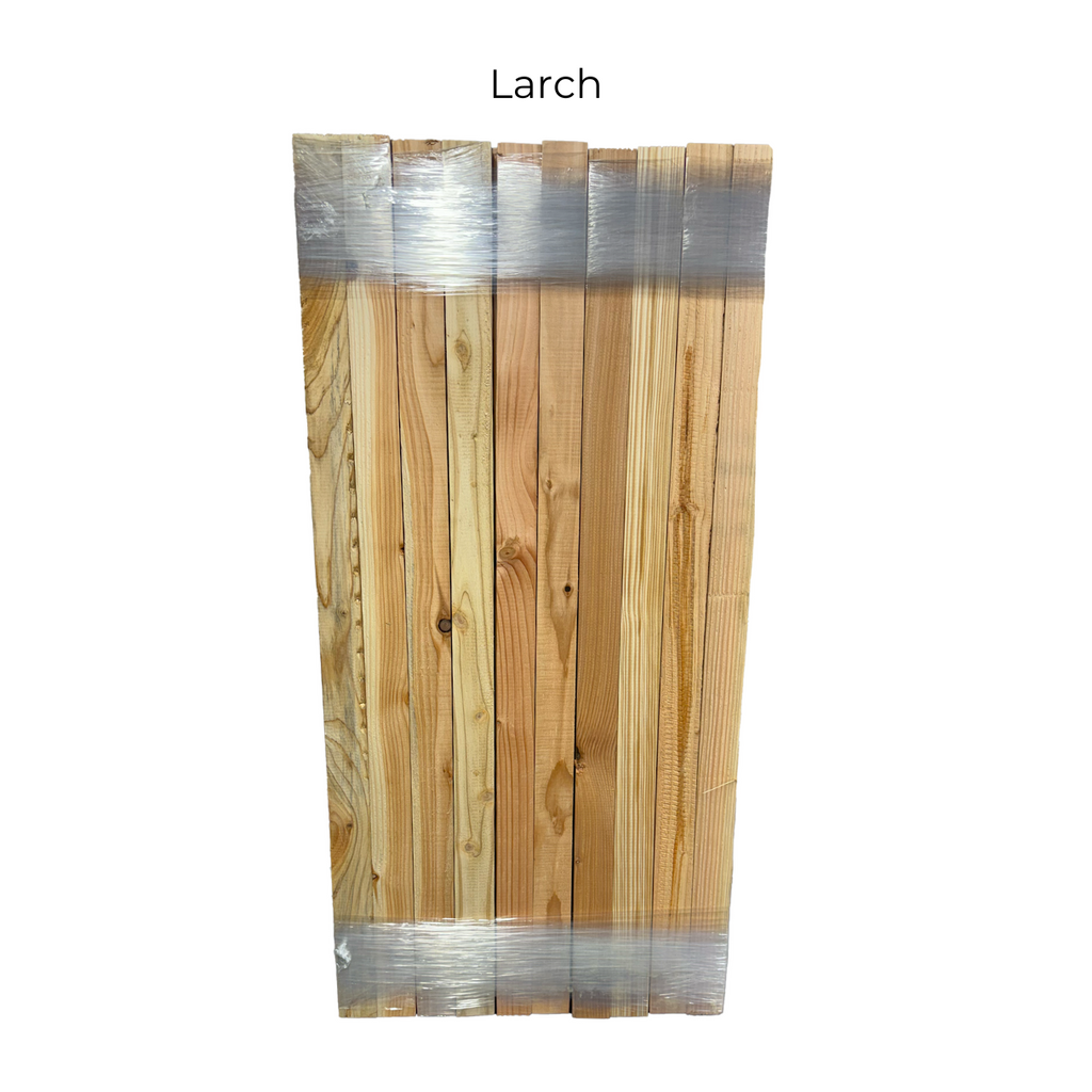 2" x 1" Larch / Cedar DIY Bundle