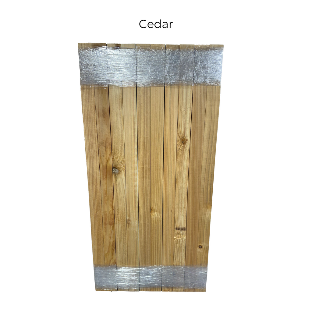2" x 1" Larch / Cedar DIY Bundle