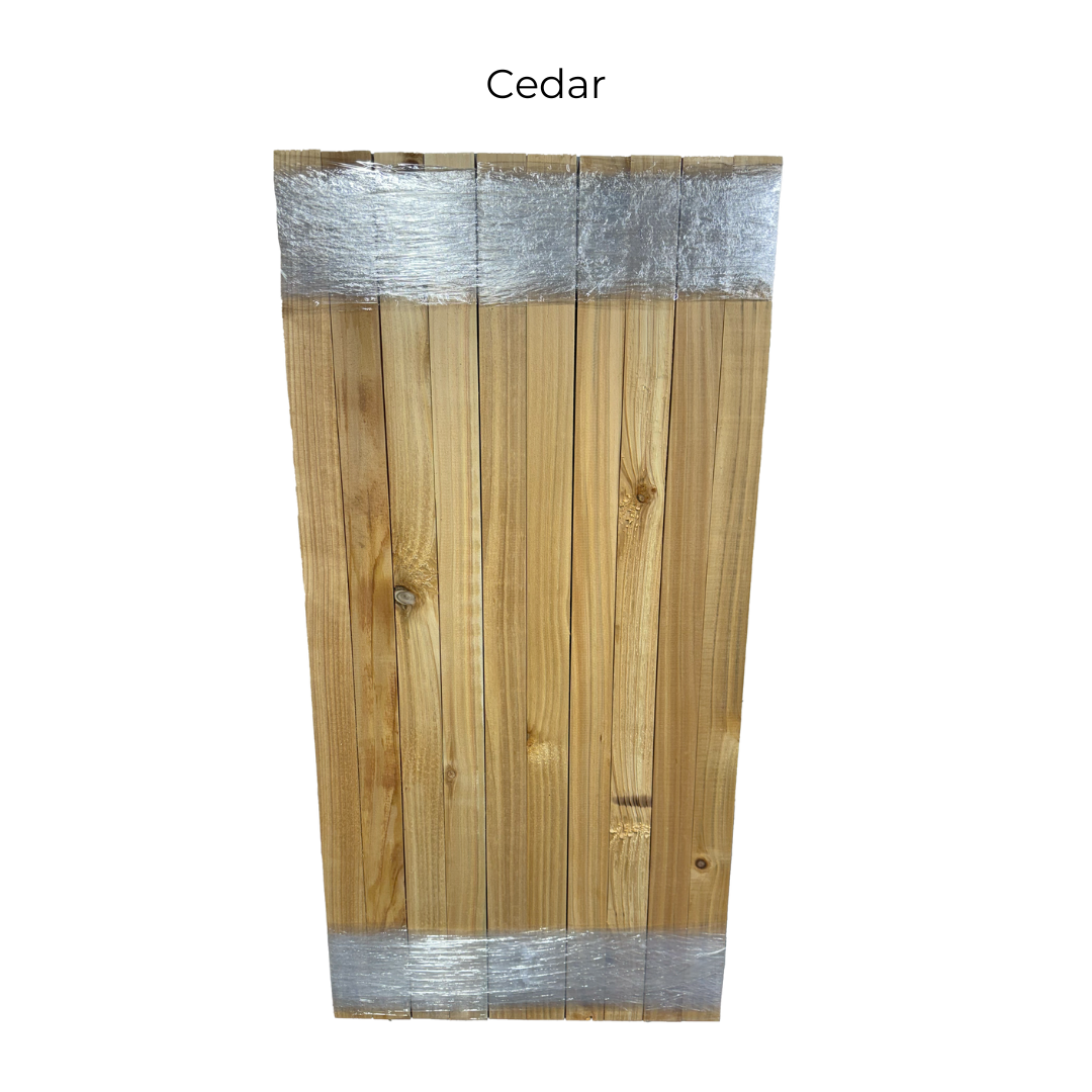 2" x 1" Larch / Cedar DIY Bundle