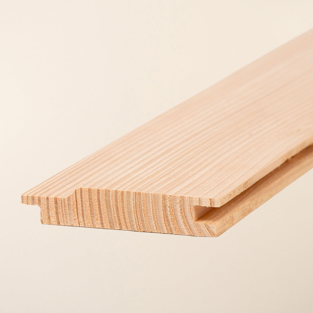 British Larch Shadow Gap 95mm x 19mm Cladding