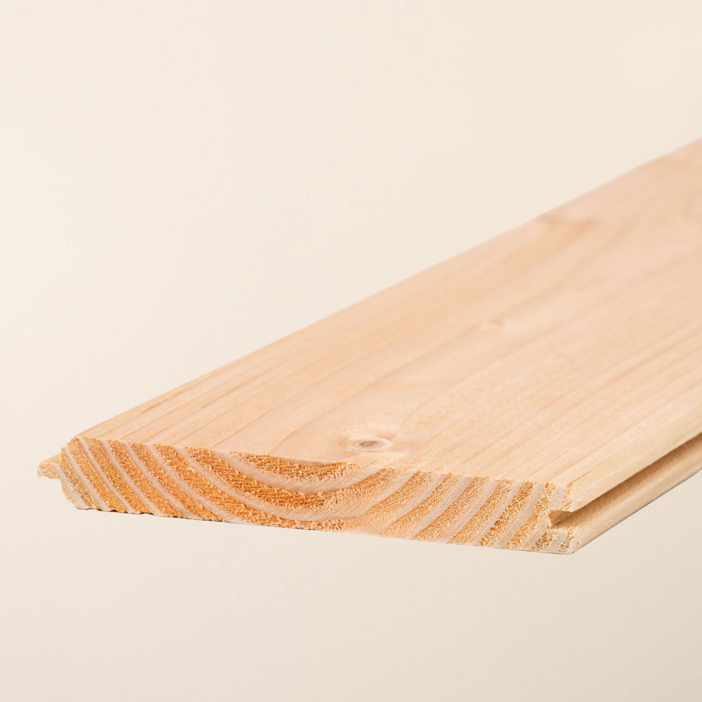 British Larch Tongue & Groove 145mm x 18mm Cladding