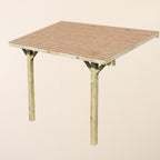 Ruby Lean-To Cedar Featheredge Roof Gazebo