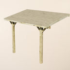 Ruby Lean-To Treated Featheredge Gazebo
