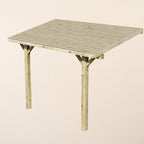 Lean-To Treated Featheredge Wooden Gazebo