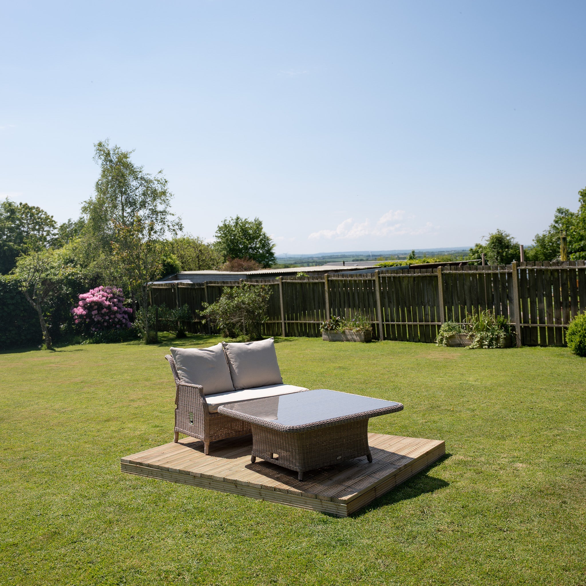 Scandinavian Redwood Premium Decking Kits (Various Sizes)