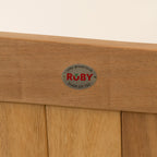 Iroko Swan Neck Driveway Gate Pair