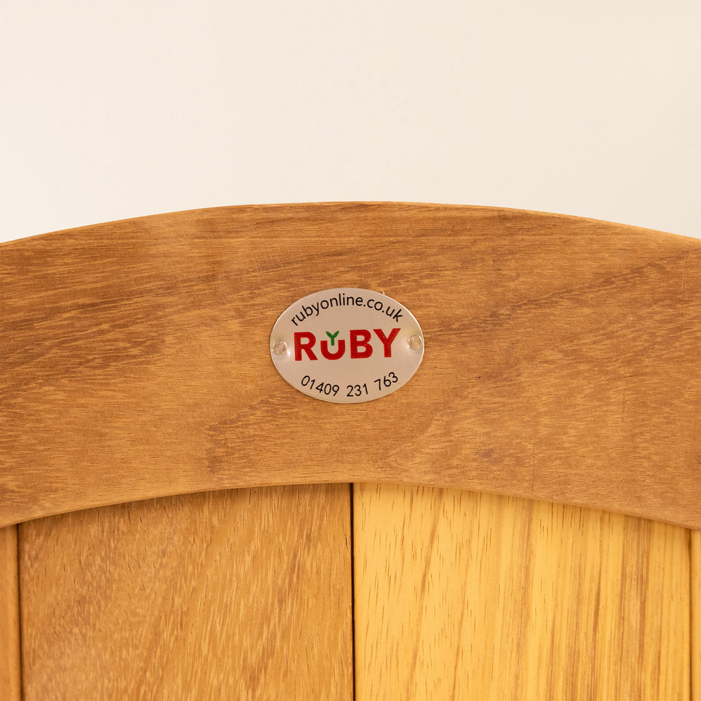 Iroko Mortise & Tenon Arch Top Gate (1.8m High)