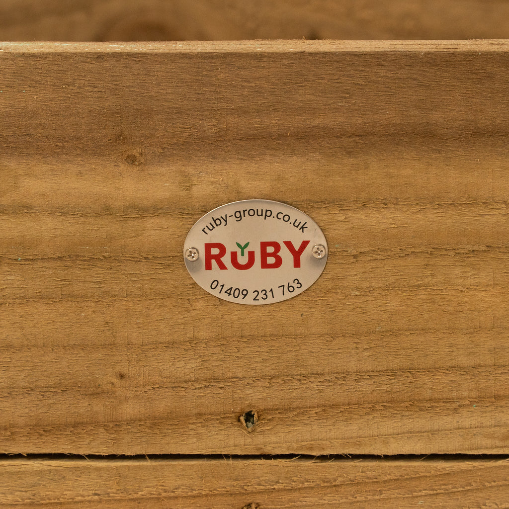 Sawn Timber Handmade Rustic Planter