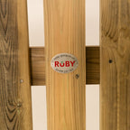 Mixed Softwood Curved Top Premium Picket Gate (1.8m High)