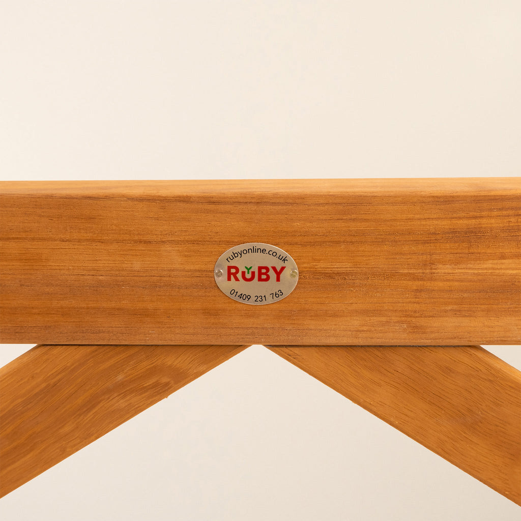 Iroko 6-Bar Driveway Gate