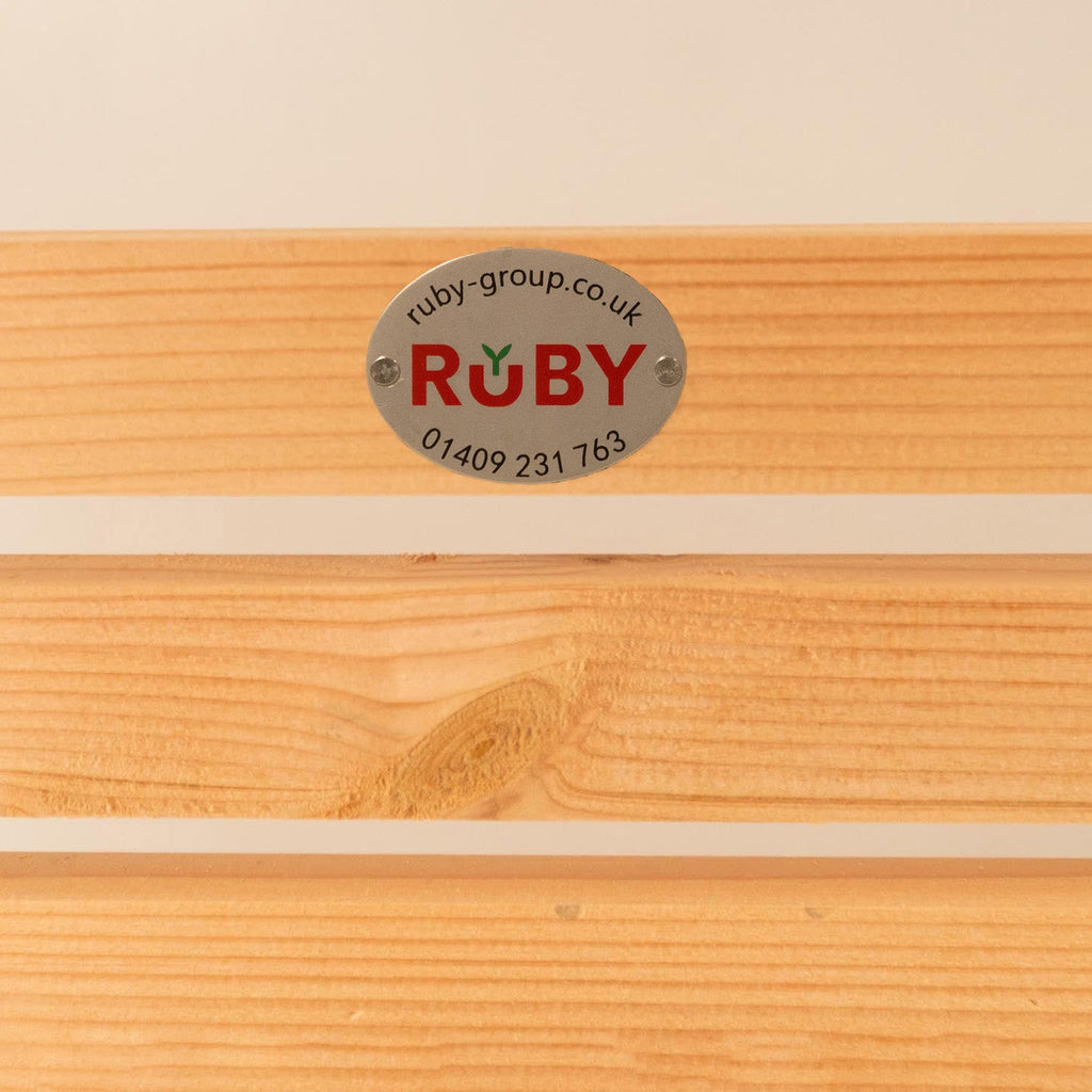 Larch Slatted Fence Panels (Horizontal)