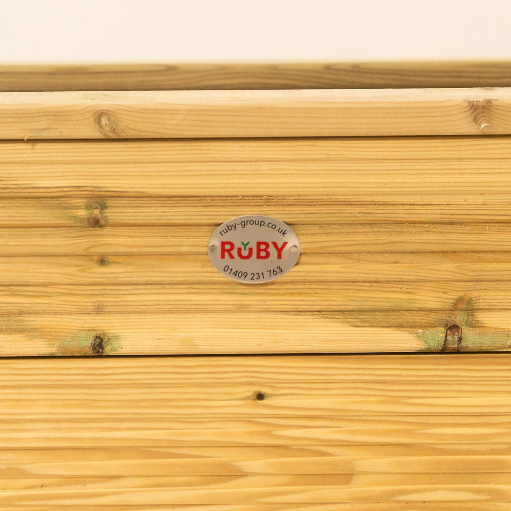 Scandinavian Redwood Premium Large Decking Planter