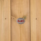 Instow Scandinavian Redwood Curved Top Tongue & Groove Side gate (2.4m High)