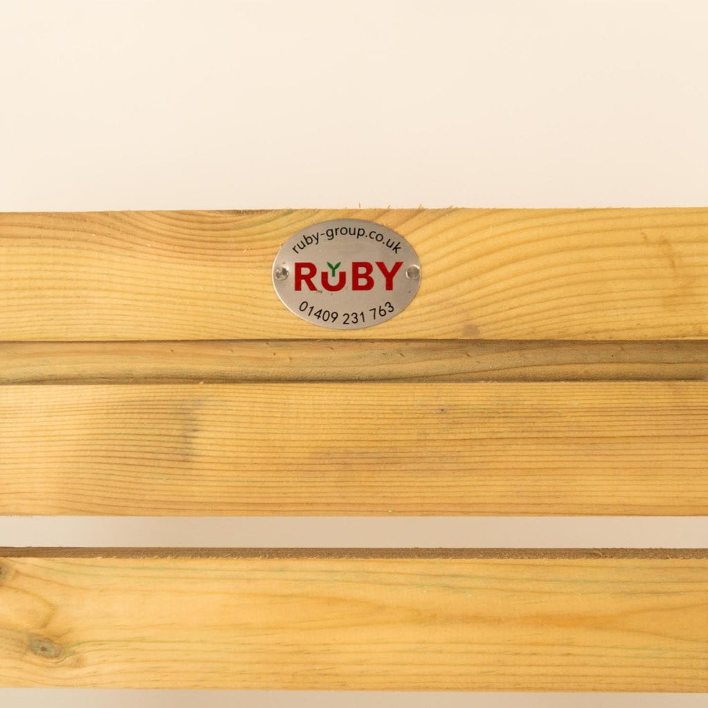 Scandinavian Redwood Slatted Single Gate