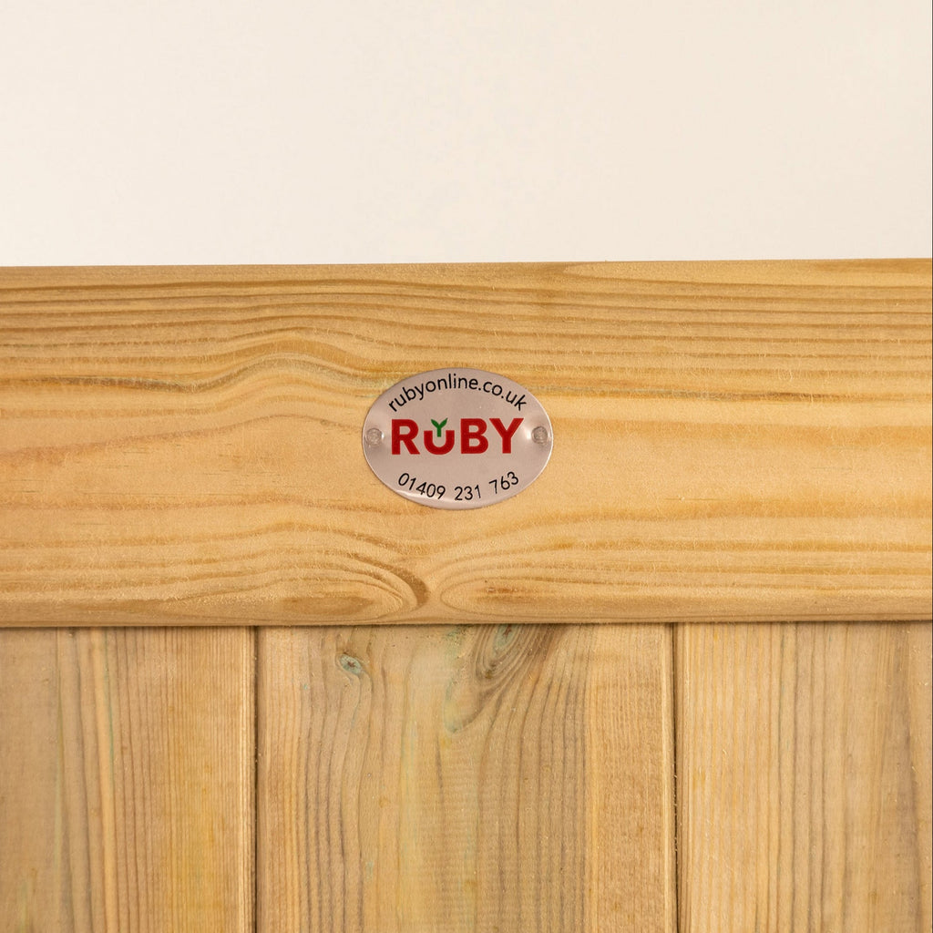 Croyde Scandinavian Redwood Garage Doors