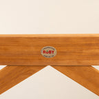 Iroko 5-Bar Entrance Gate