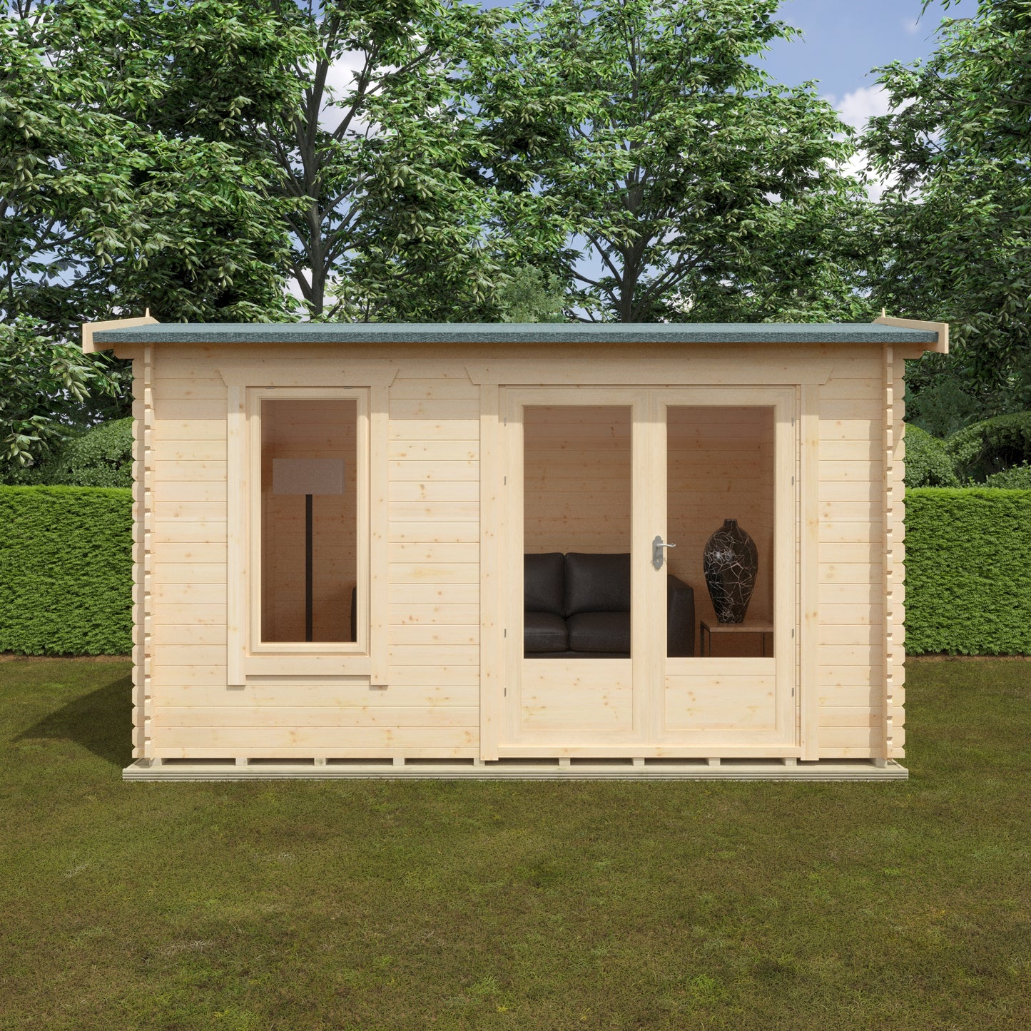 Longleat 28mm Log Cabin
