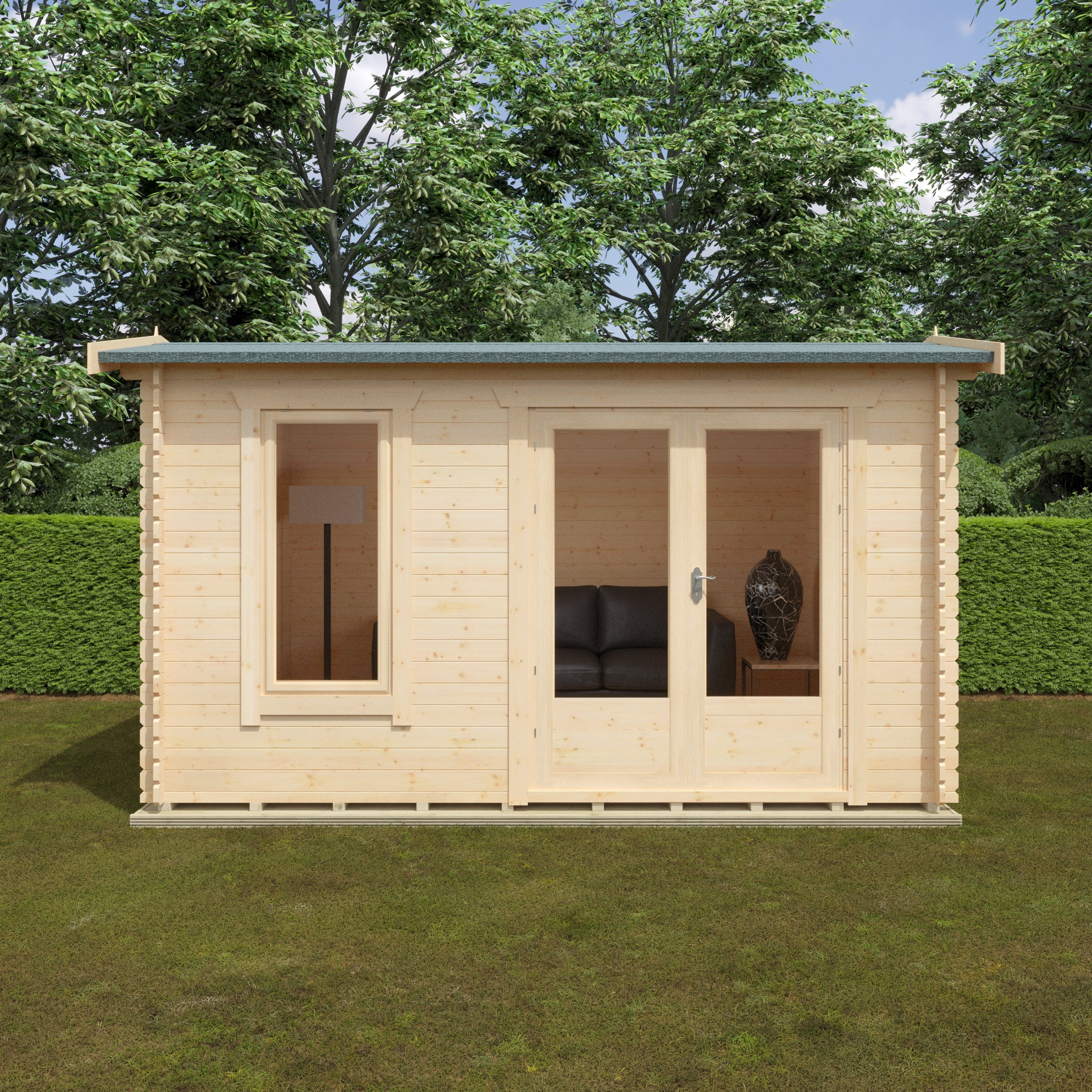 Longleat 28mm Log Cabin