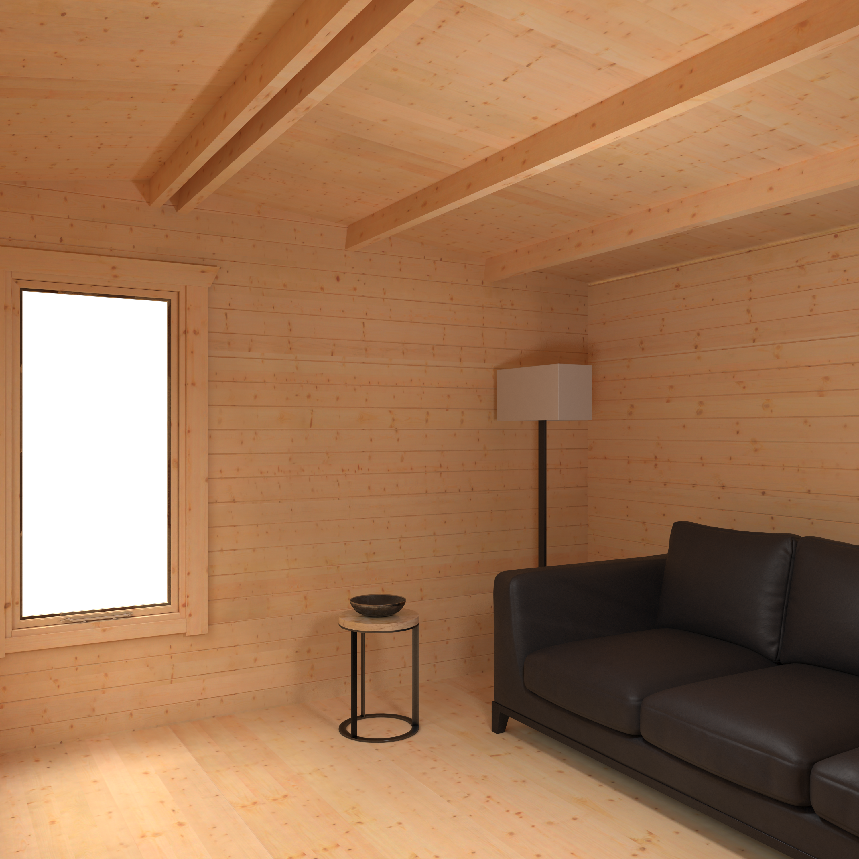 Longleat 28mm Log Cabin