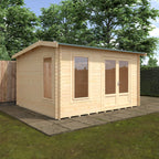 Longleat 28mm Log Cabin