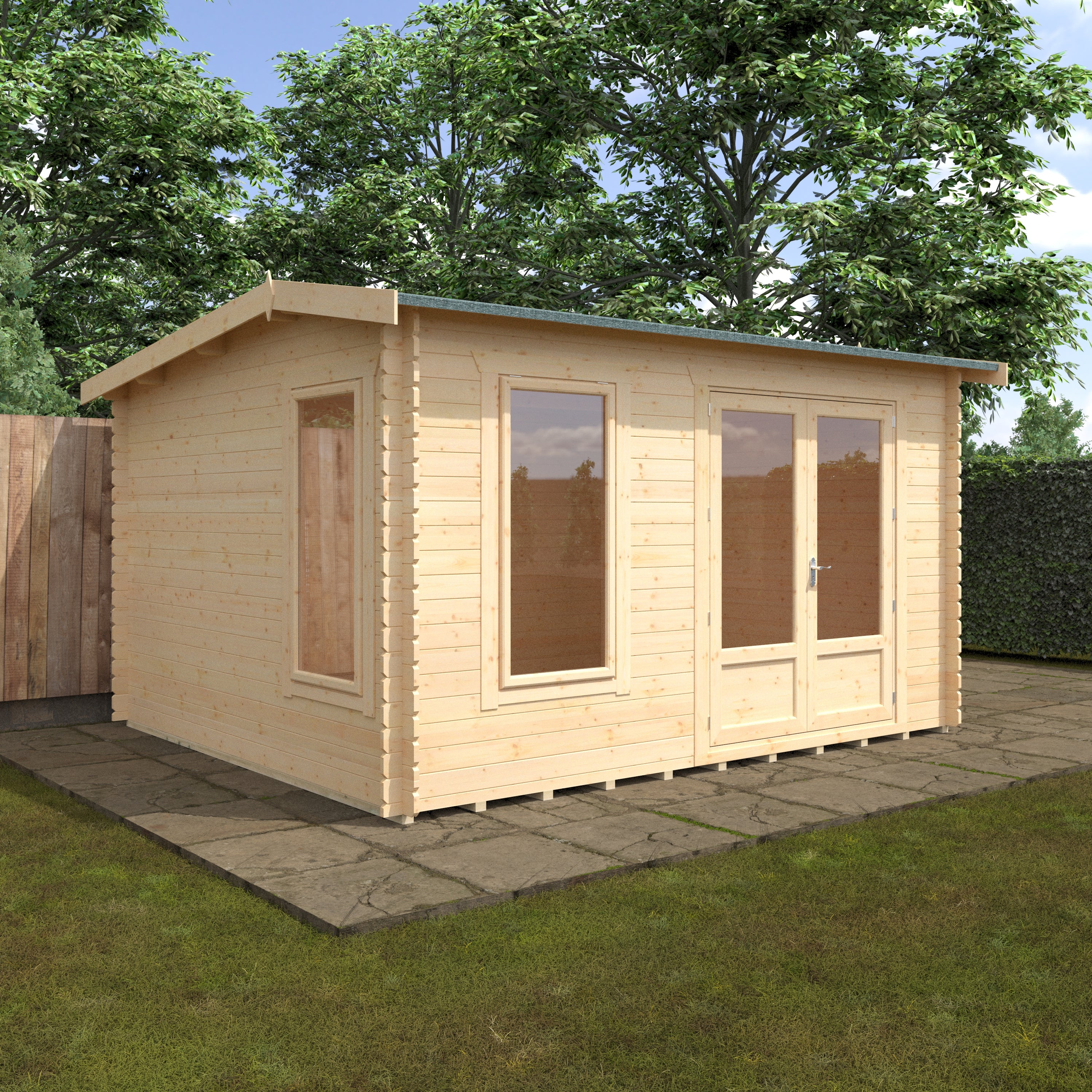 Longleat 28mm Log Cabin